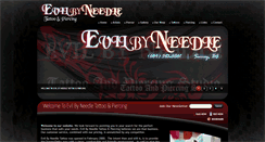 Desktop Screenshot of evilbyneedle.ca